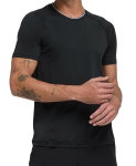 Wilson Tennis-Tshirt Crew Team Seamless schwarz Herren
